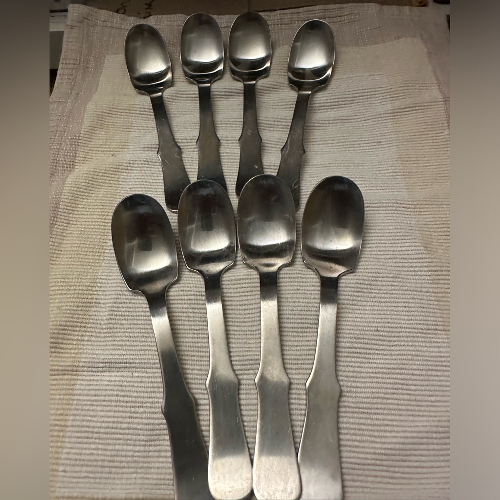 Dansk Nova ll Stainless Spoons Set Of 8 Flatware